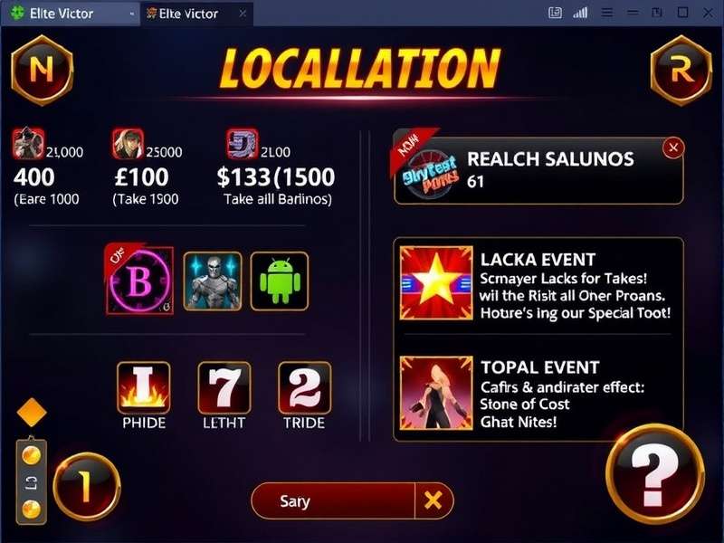 Elite Spin Victor Special Events